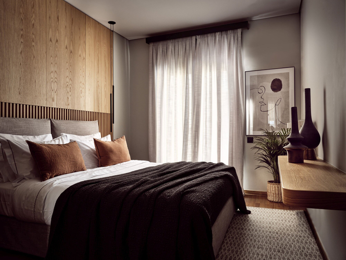 Bedroom 4, Monopolio Waterfront Apartment, Ionian Islands