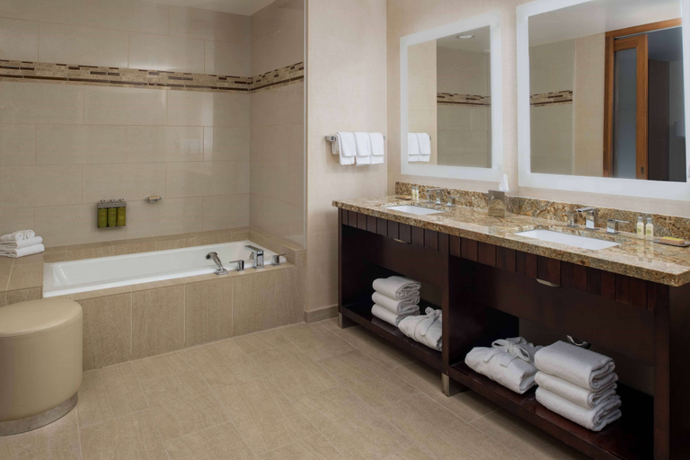 Bathroom 4, DoubleTree by Hilton San Francisco Airport, San Mateo