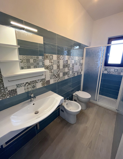 Bathroom 4, NaturAmare Apartments Palinuro, Salerno
