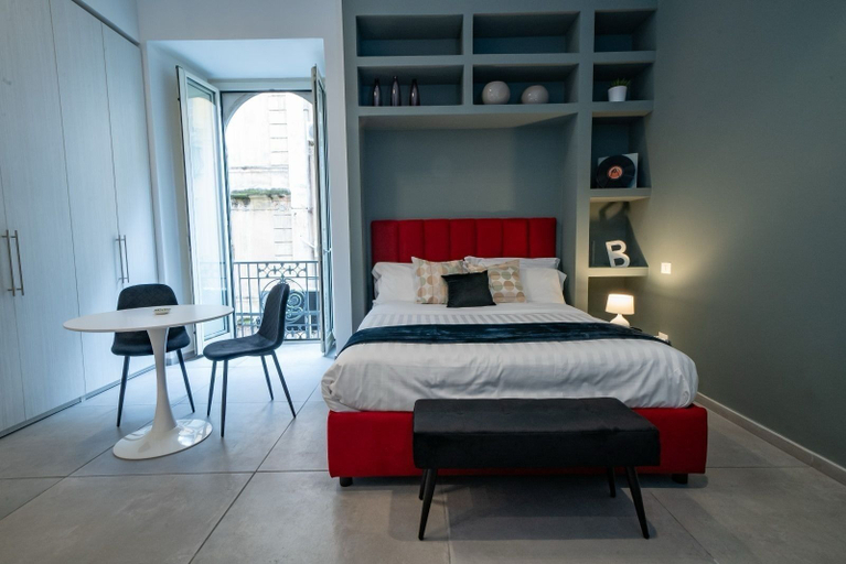 Bedroom 2, Bovio Boutique Sudio Apartment, Napoli