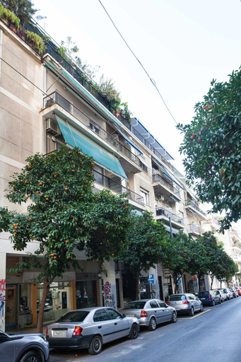 Exterior & Views, Koukaki Vintage Look 2BR Apt w Balcony, Attica