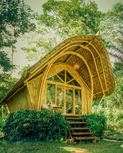 Exterior & Views 2, Arcada Bali Bamboo House, Karangasem