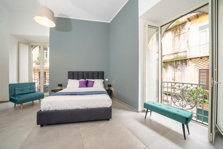 Bedroom 4, Bovio Boutique Sudio Apartment, Napoli