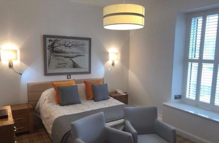 Bedroom, The Commodore Hotel, Devon