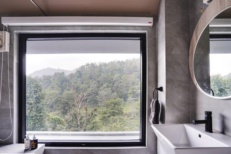 Bathroom 3, SaffronStays Elysian, Dehradun