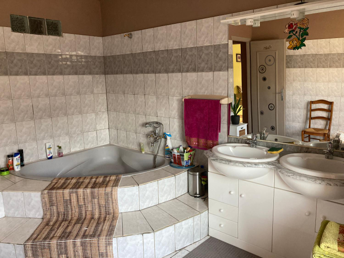 Bathroom, chambre d'hote du moulin, Meuse
