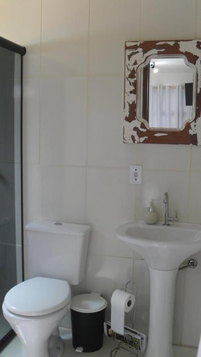 Bathroom 3, Pousada Recanto dos Bentos, Itatiaiuçu