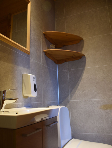 Bathroom 4, Vogafjós Guesthouse, Skútustaðahreppur
