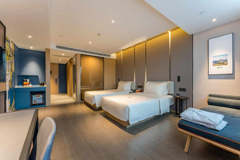 Bedroom 2, Atour Hotel Changzhou Wujin Science and Education City, Changzhou