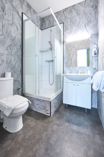 Bathroom 5, Hotel Derby MERODE, Bruxelles