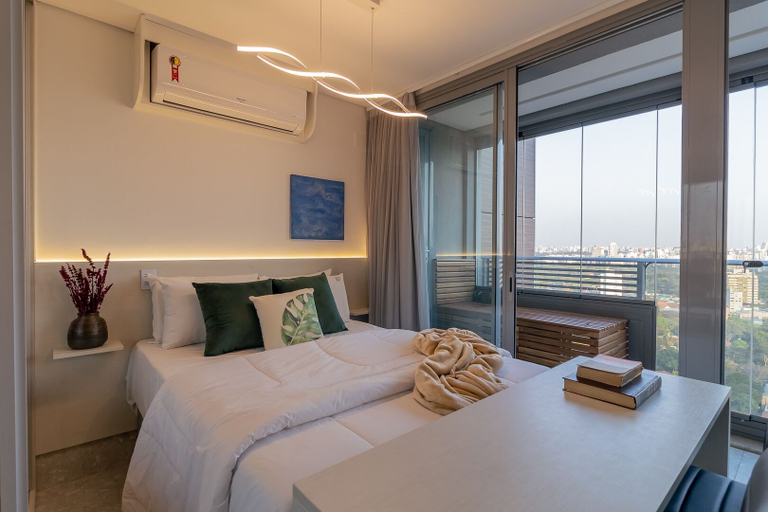 Bedroom 2, Vossa Bossa Wide Pinheiros, São Paulo