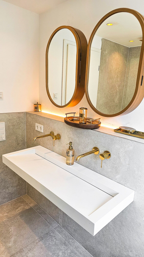 Bathroom 3, Luxus Neubau 65m2 City Wohnung- Re, München