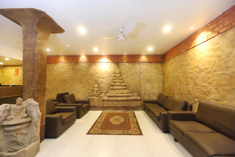 Public Area, Hotel Ramakrishna at Mahabalipuram, Kancheepuram