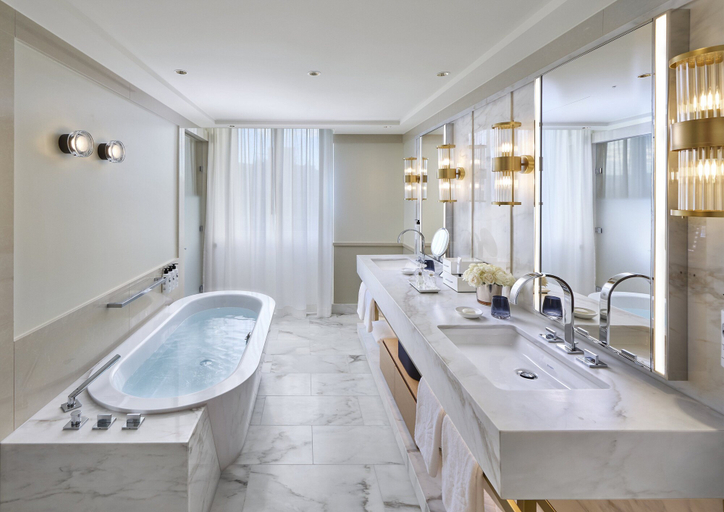 Bathroom 4, Mandarin Oriental Savoy, Zurich, Zürich
