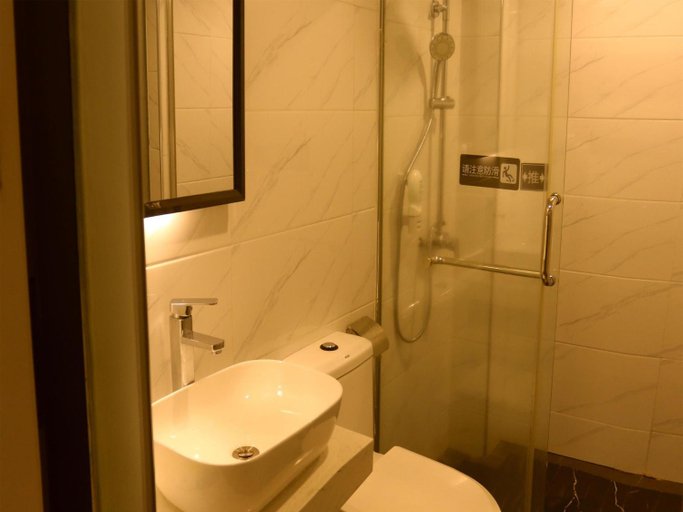 Bathroom 3, 7 Days Premium Shenzhen North Station Yicheng Center, Shenzhen
