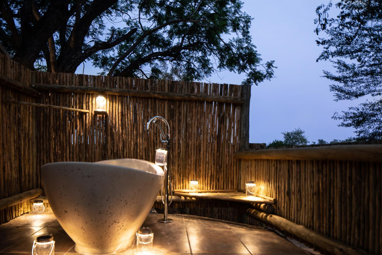 Bathroom 2, Sangasava Safari Lodge, Mopani