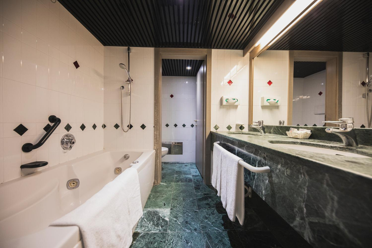 Bathroom 5, Hotel Rubino Deluxe, Trento