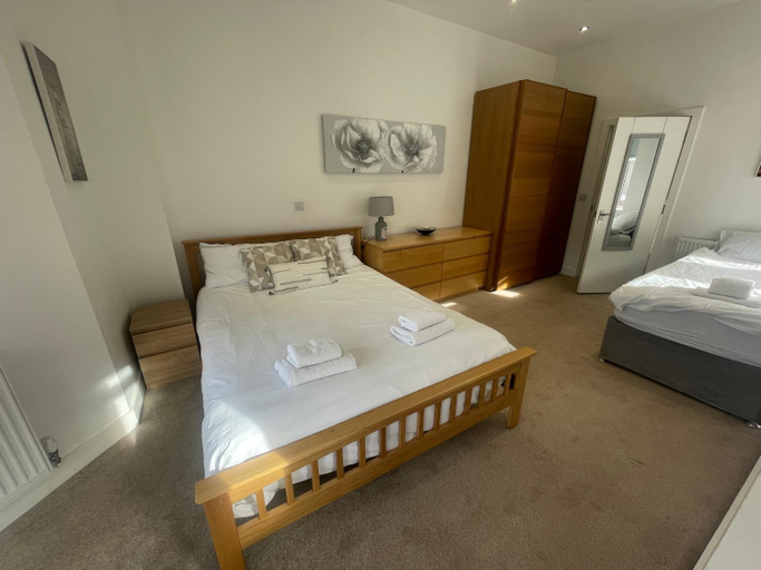 Bedroom 2, Holiday Home With Hot Tub & Sauna, Bournemouth