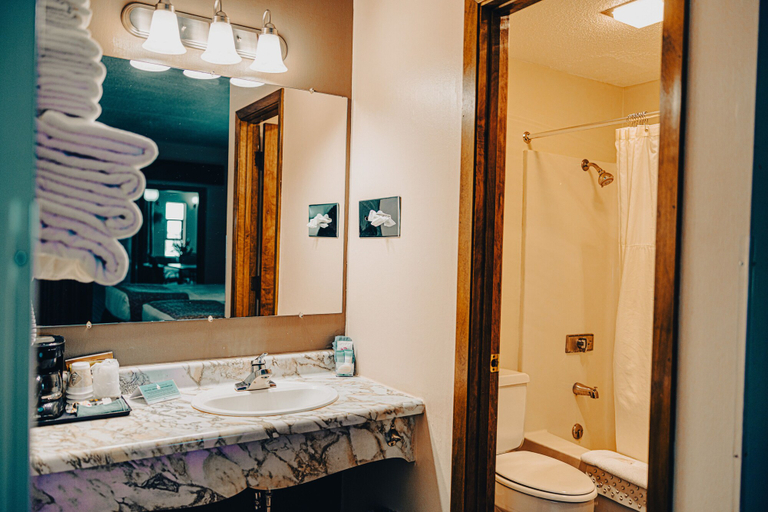 Bathroom 4, Wrangler Inn, Walworth