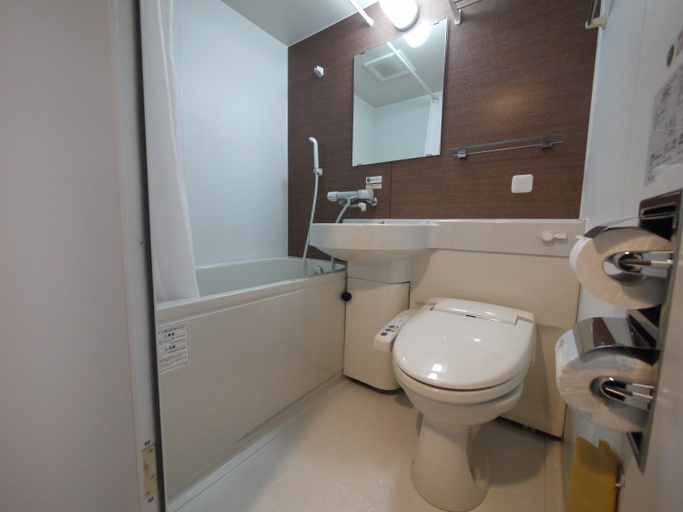 Bathroom 4, Hotel Route Inn Sendai Higashi, Sendai