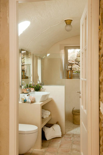 Bathroom 4, Arkhe Hotel Boutique Pals, Girona