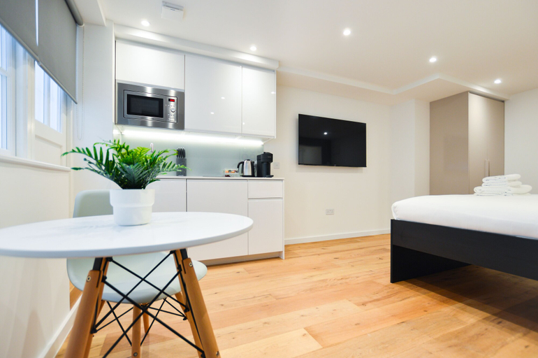 Bedroom 3, StayPrime Marylebone Serviced Apartments, London