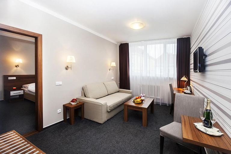 Bedroom 3, Hotel Arkada, Vyškov