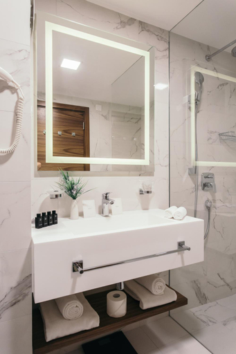 Bathroom 4, Central Point Hotel, Belgrade