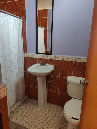 Bathroom 2, HOTEL POSADA SANTA ELENA, Parras