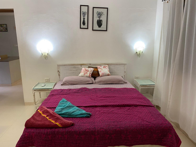 Bedroom 3, Riviera Hermitage, North Goa