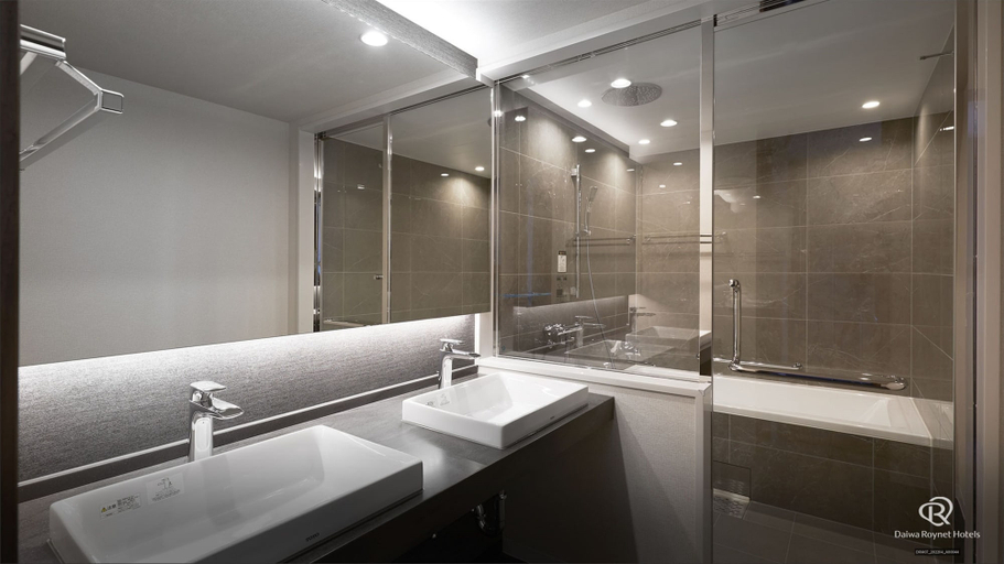 Bathroom 5, Daiwa Roynet Hotel Kagoshima Tenmonkan PREMIER, Kagoshima