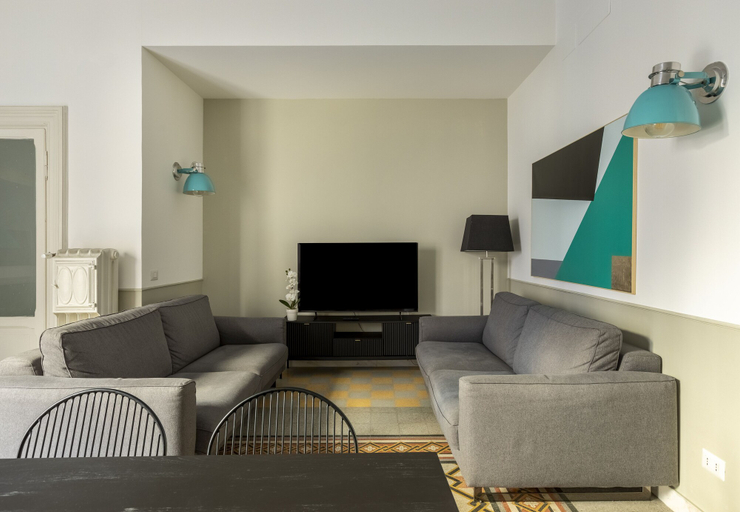 Living area 3, ROMAC - Mazzini, Rome
