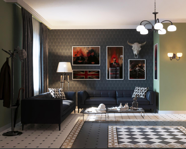 Public Area 2, Sherlock Holmes Boutique Hotel, L'vivs'ka