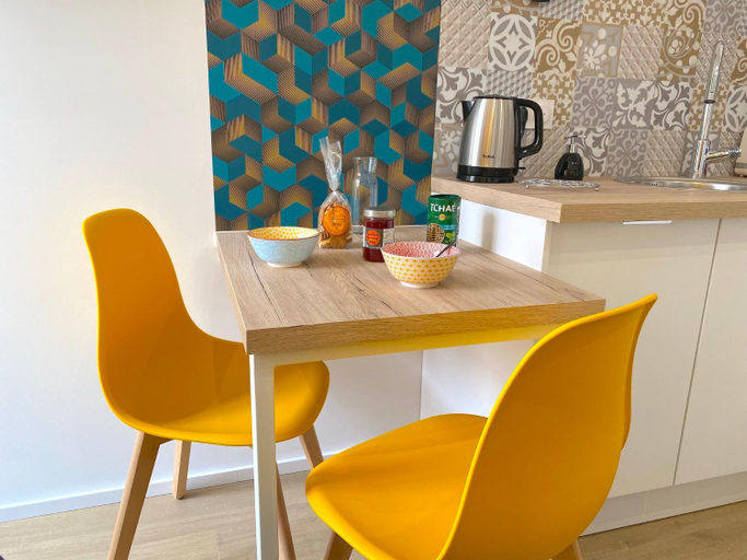 Kitchen 5, Bleu Soleil Rochefort 3 etoiles, Charente-Maritime