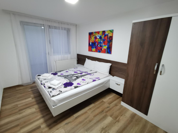 Bedroom 2, SAPA Studios & Apartments, Niš
