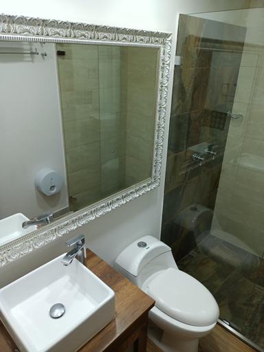 Bathroom 4, Hotel Poma Rosa Boutique Laureles, Medellín