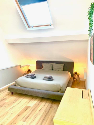 Bedroom 2, Cozy Apartment in Antwerpen Centraal, Antwerpen