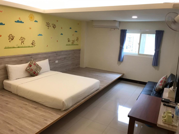 Bedroom 2, Hai Yue Bay Guest House, Pingtung