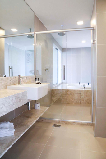 Bathroom 5, Vitoria Hotel Convention Paulinia, Paulínia