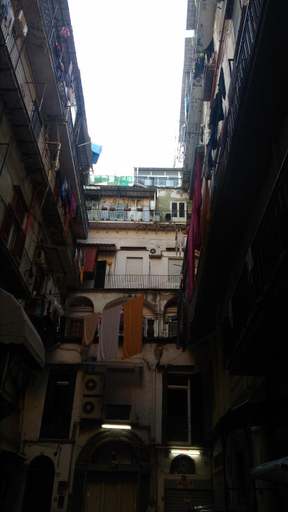 Exterior view, Luisa's Houses, Napoli