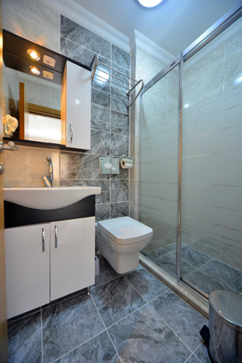 Bathroom 3, Asil Apart Otel, Burhaniye