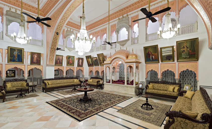 Public Area 2, Alsisar Mahal – A Heritage Hotel, Jhunjhunun