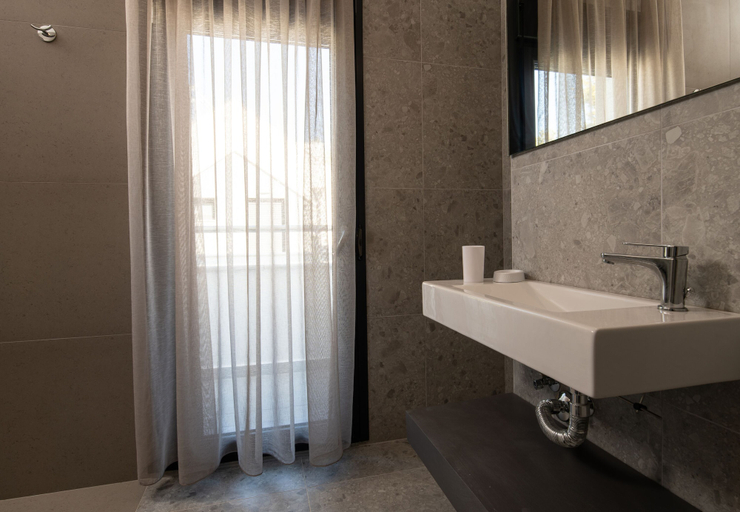 Bathroom 3, The Black Pearl Villas, Central Macedonia