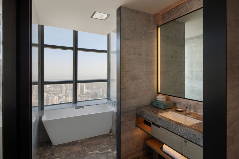 Bathroom 5, Wuhan Marriott Hotel Wuchang, Wuhan