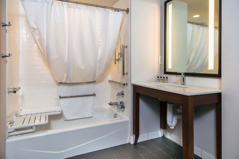 Bathroom 4, Four Points by Sheraton Deadwood, Lawrence