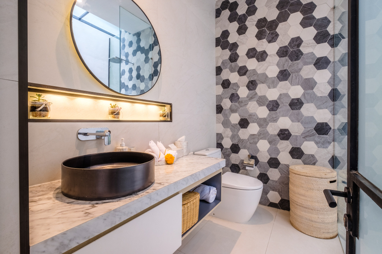 Bathroom 5, Maison Jolie Villa by Betterplace, Badung
