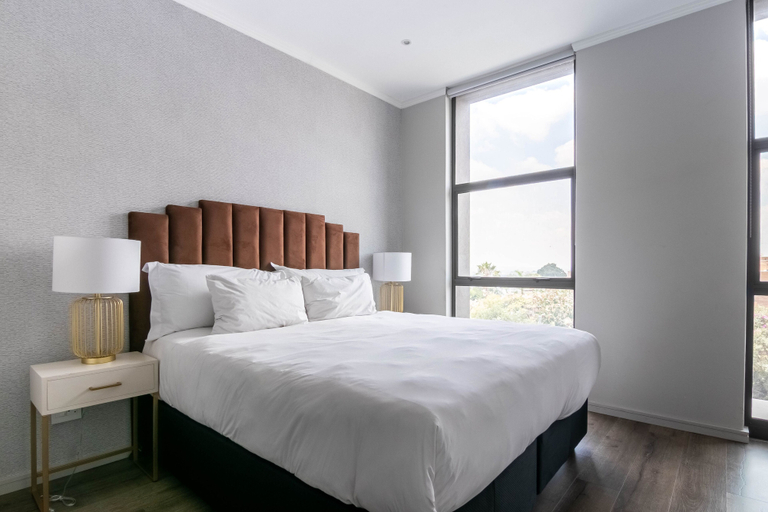 Bedroom 2, Sandton Smart Apartment Fifteen, City of Johannesburg