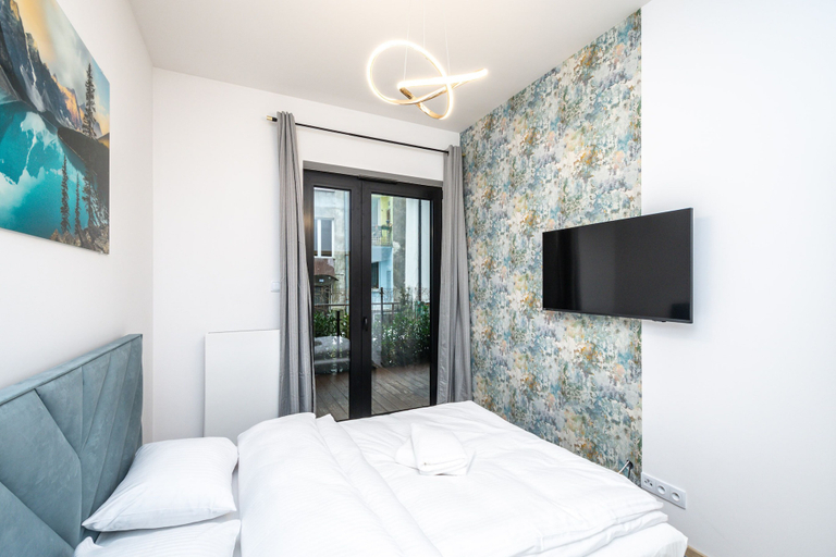 Bedroom 2, RentPlanet - Apartament Kościuszki, Kraków City