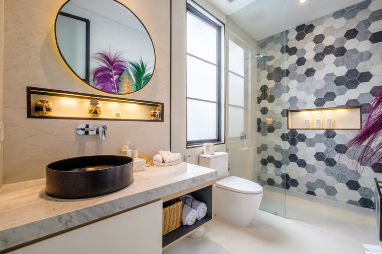 Bathroom 5, Maison Jolie Villa by Betterplace, Badung
