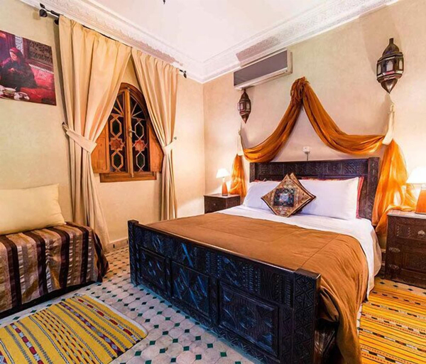 Bedroom 3, Riad Bab Tilila, Marrakech